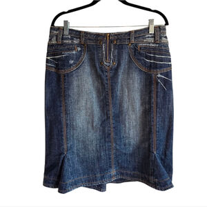 Taya Denim Pencil Skirt Sz 31 (9/10)